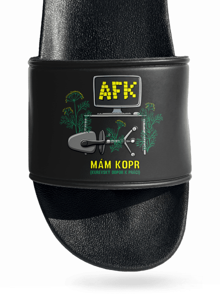Mám kopr pantofle Black