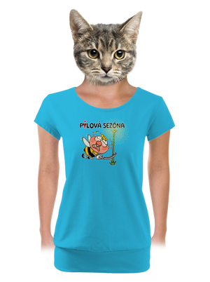 dámské tričko s lemem