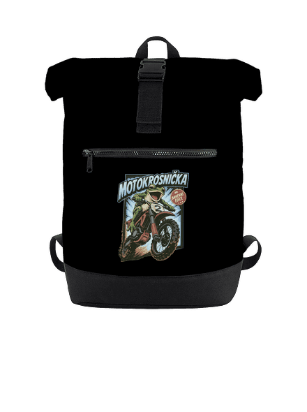 Motokrosnička batoh Black