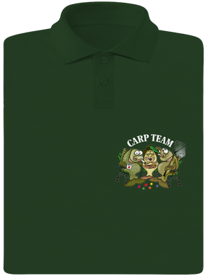 Carp Team pánská polokošile Bottle Green Mal