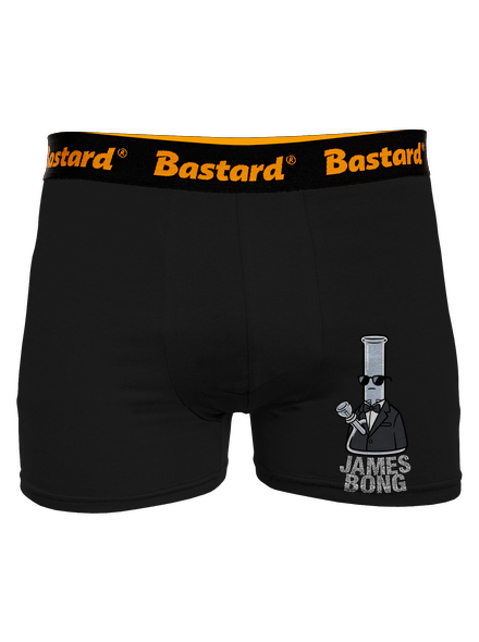 James Bong boxerky Black