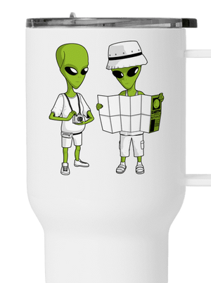 Mimozemšťané termohrnek White