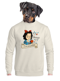 unisex mikina bez kapuce