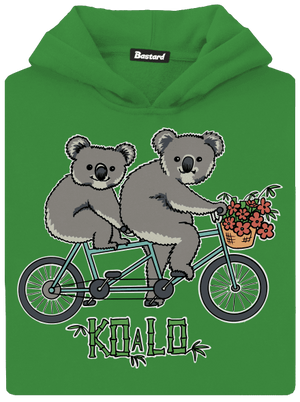 Koalo dětská mikina klokanka Kelly Green AWD