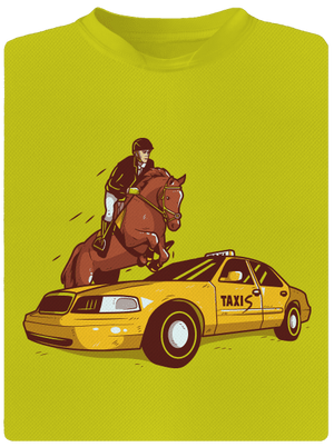 Taxis dětské sportovní tričko Neon Yellow