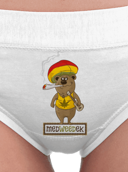 Medweedek dámské kalhotky White
