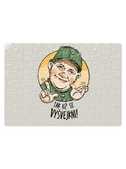 Vyšvejkni se puzzle White