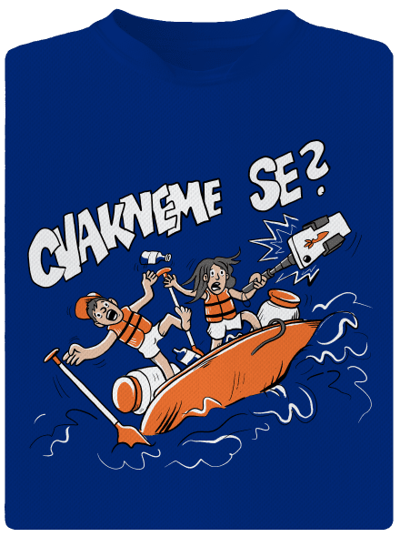 Cvakneme se pánské sportovní tričko Royal Blue Mal