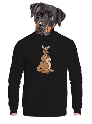 unisex mikina bez kapuce