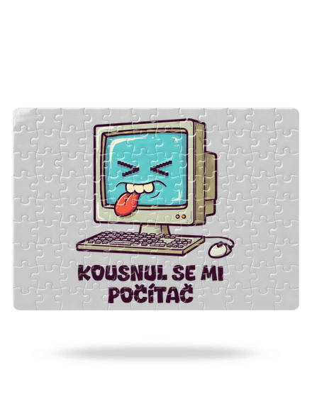 Kousnul se mi počítač puzzle White