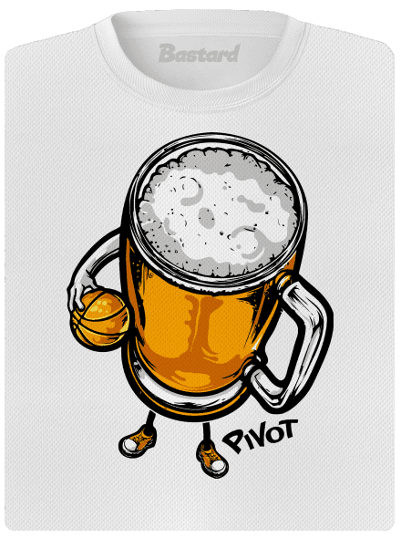 Pivot dámské sportovní tričko White