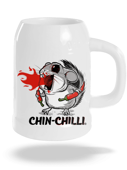 Chinchilli půllitr White