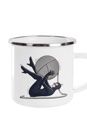 Catwoman plecháček White