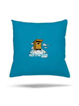 Hážu to na cloud polštář Blue Turquoise