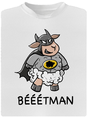 Bééétman pánské sportovní tričko White