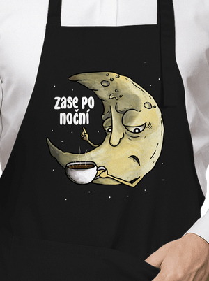 Zase po noční zástěra Black