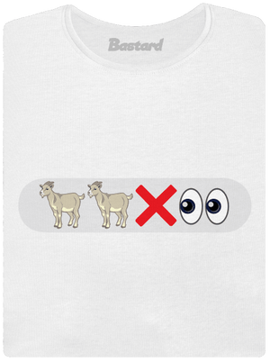 Emoji dámské tričko s lemem White