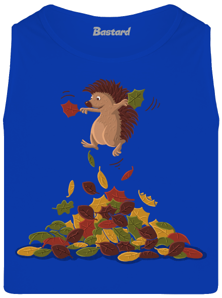 Radost z listí pánské tílko Royal Blue