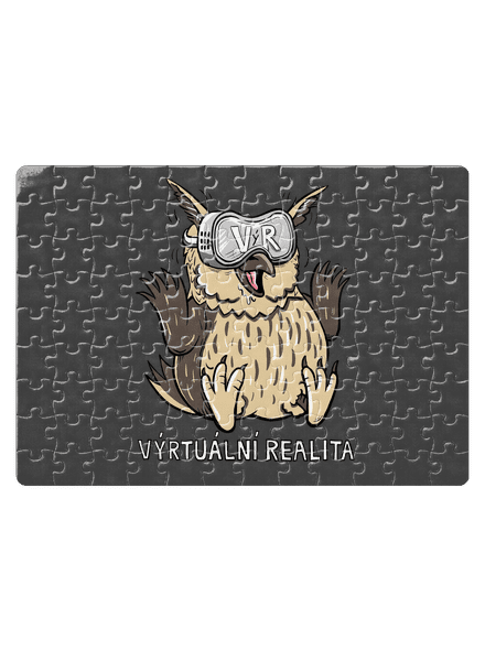 Výrtuální realita puzzle White