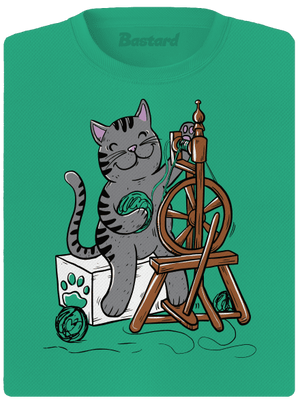 Kočka přede dámské sportovní tričko Mint Mal