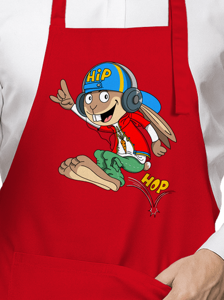 Hip hop zástěra Red