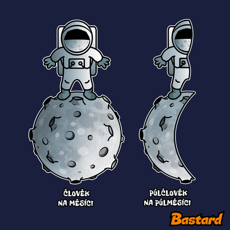 Půlčlovek na půlměsíci