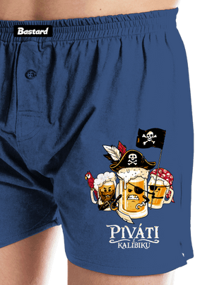 Piváti z Kalibiku pánské trenky Blue
