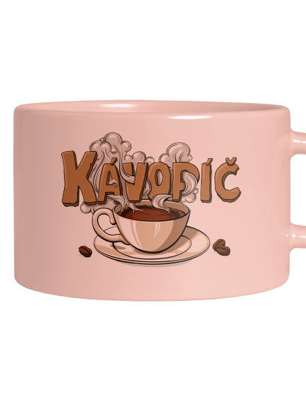 Kávopíč hrnek makronka Pink Macaron
