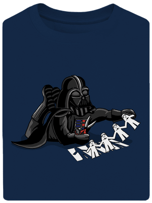 Klonování trooperů unisex tričko oversized Midnight Blue