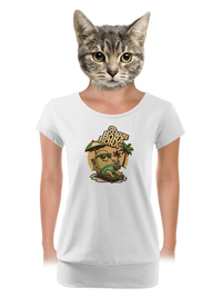 dámské tričko s lemem