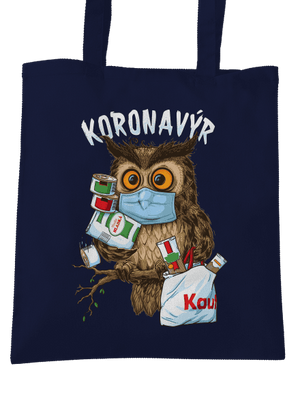 Koronavýr taška French Navy