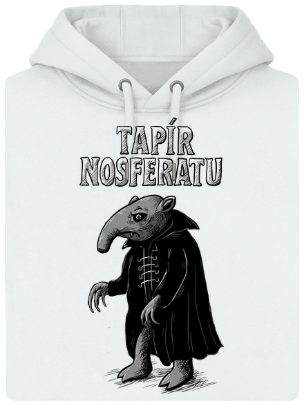 Tapír Nosferatu unisex mikina premium Snowwhite