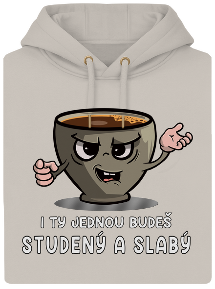 Studená káva unisex mikina premium Pastel Macchiato