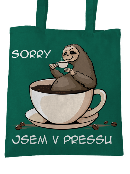 V pressu taška Bottle Green WM