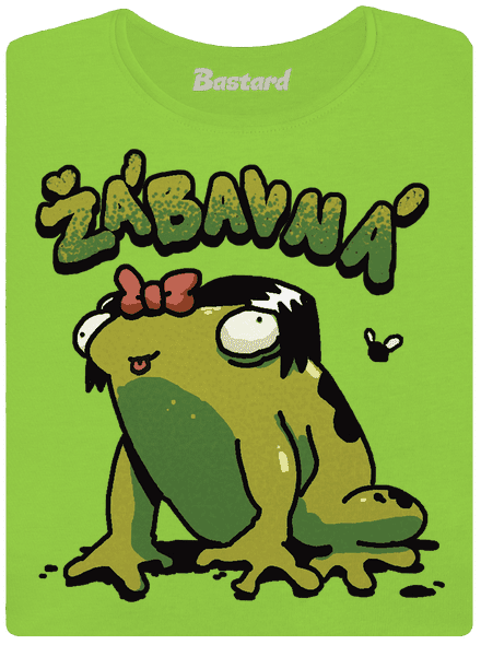 Žábavní dámské tričko Apple Green