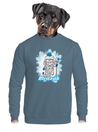 unisex mikina bez kapuce