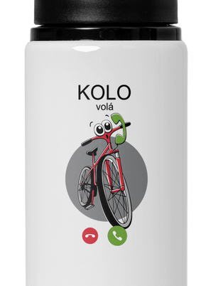 Kolo volá lahev na vodu White