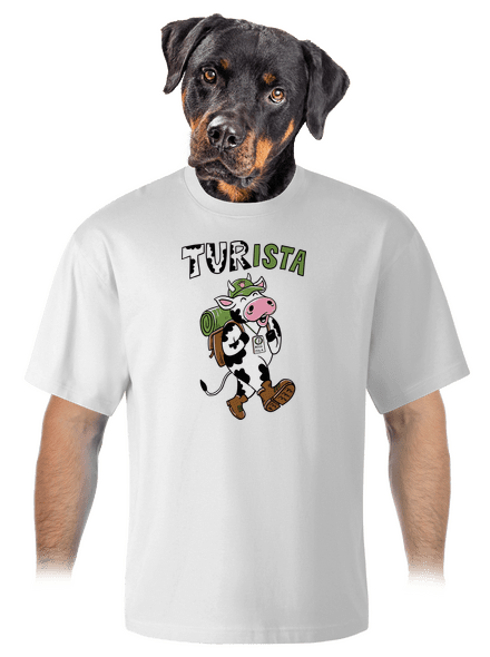 Tur na cestách unisex tričko oversized White