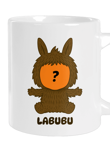 Labubu velký hrnek White