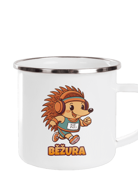Běžura plecháček White