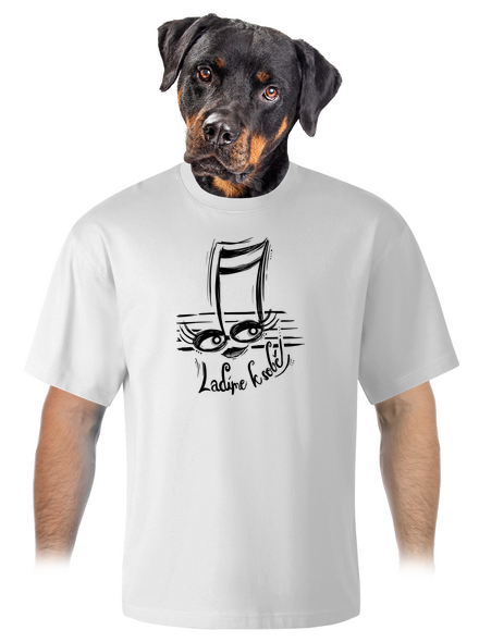 Ladíme k sobě unisex tričko oversized White