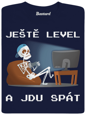 Ještě level pánské tričko Navy