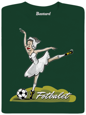 Fotbalet pánské dlouhý rukáv Bottle Green