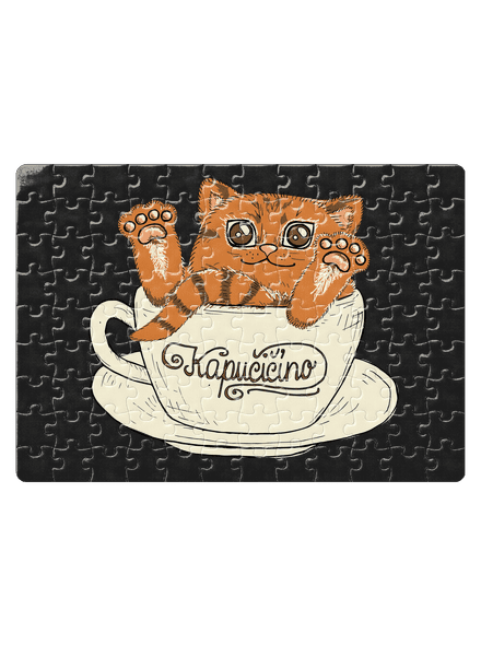Kapučičíno puzzle White