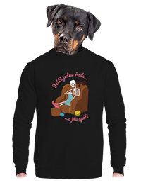 unisex mikina bez kapuce