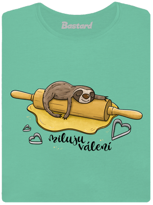 Miluju válení dámské tričko premium Mint Mal