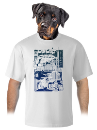 unisex tričko oversized