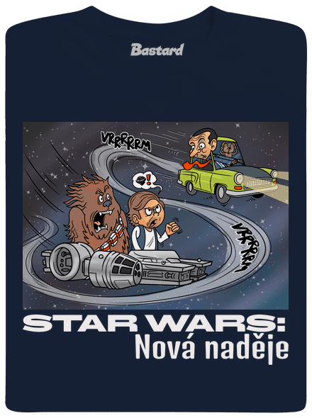Nová naděje dětské tričko Navy