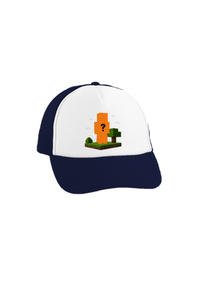 Minecraft z vlastní fotky kšiltovka truckerka French Navy cap