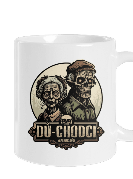 Dů-chodci klasický hrnek White